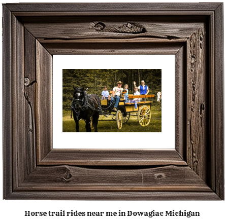 horse trail rides near me in Dowagiac, Michigan